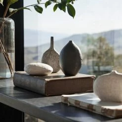 Lulu And Georgia Varying Maple Wood Bud Vases, Medium (1) By Namu Home Goods