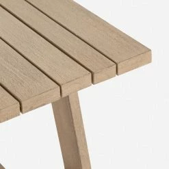 Lulu And Georgia Zed Indoor / Outdoor Dining Bench Outdoor Collection