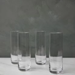 Lulu And Georgia Organic Harmony Collection Borough Highball Glasses (Set Of 4) By LSA International