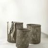 Lulu And Georgia Outdoor Collection Laura Indoor / Outdoor Baskets (Set Of 3)