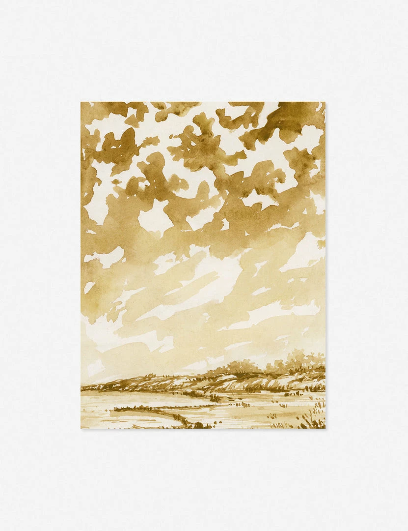 Outlet 🤩 Lulu And Georgia 'Ochre Landscape' Print By Laurel-Dawn Latshaw Earth Tones 🤩 4 Lulu And Georgia 'Ochre Landscape' Print By Laurel-Dawn Latshaw Earth Tones