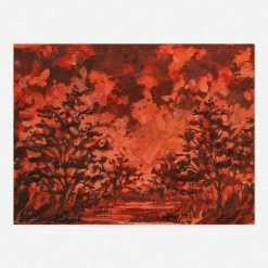 Lulu And Georgia 'RED Xxv' Print By Laurel-Dawn Latshaw Walls