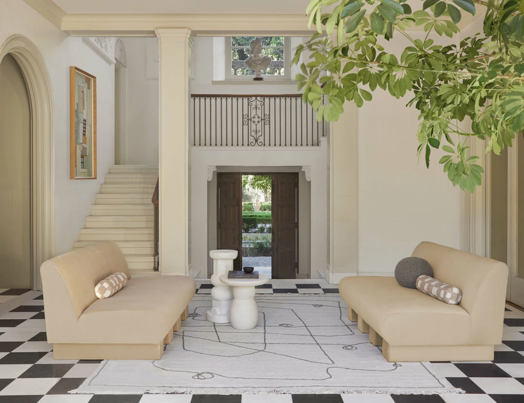 New ⭐ Lulu And Georgia Irregular Checkerboard Bolster Pillow By Sarah Sherman Samuel Sarah Sherman Samuel Collection 💯 12 Lulu And Georgia Irregular Checkerboard Bolster Pillow By Sarah Sherman Samuel Sarah Sherman Samuel Collection