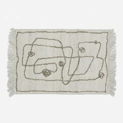 Lulu And Georgia Line Drawing Flatweave Rug By Sarah Sherman Samuel Sarah Sherman Samuel Collection