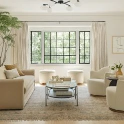 Lulu And Georgia Ayana Oval Coffee Table