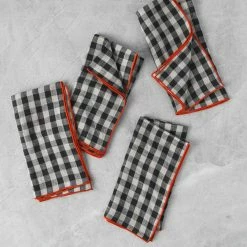 Discount π― Lulu And Georgia Kitchen + Dining MADRE Linen Napkins (Set Of 4) π 13 Lulu And Georgia Kitchen + Dining MADRE Linen Napkins (Set Of 4)