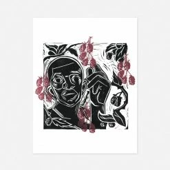 Lulu And Georgia Walls 'Mama's Making Pie' Print By Adrian Brandon