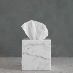 Lulu And Georgia New Marmol Bath Accessories By Kassatex