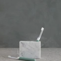 Lulu And Georgia New Marmol Bath Accessories By Kassatex