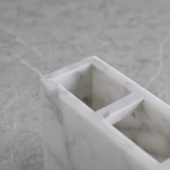 Lulu And Georgia New Marmol Bath Accessories By Kassatex