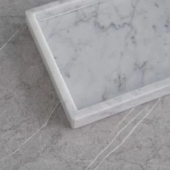 Lulu And Georgia New Marmol Bath Accessories By Kassatex