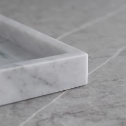 Lulu And Georgia New Marmol Bath Accessories By Kassatex