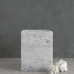 Lulu And Georgia New Marmol Bath Accessories By Kassatex