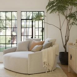 Lulu And Georgia Curved + Rounded Kaila Media Lounger