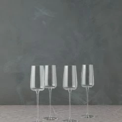 Buy 🥰 Lulu And Georgia Metropolitan Champagne Flutes (Set Of 4) By LSA International 💯 8 Lulu And Georgia Metropolitan Champagne Flutes (Set Of 4) By LSA International