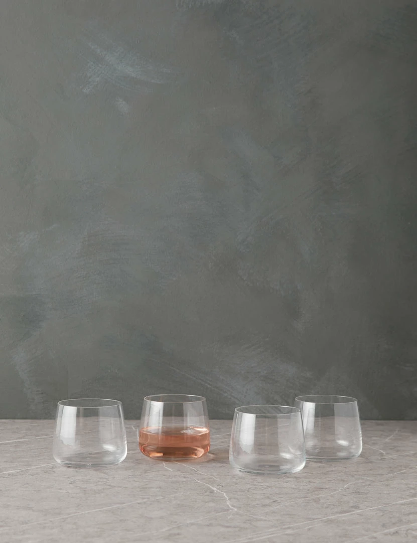Coupon ⭐ Lulu And Georgia New Metropolitan Stemless Wine Glasses (Set Of 4) By LSA International 🔥 3 Lulu And Georgia New Metropolitan Stemless Wine Glasses (Set Of 4) By LSA International