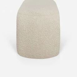 Lulu And Georgia Bouclé + Textural Fabric Mikhail Bench