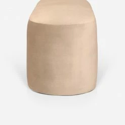 Lulu And Georgia Bouclé + Textural Fabric Mikhail Bench