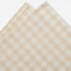 Lulu And Georgia Mini Gingham Napkins (Set Of 4) By Heather Taylor Home