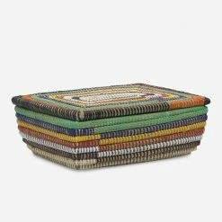 Lulu And Georgia Olie Lidded Baskets (Set Of 2) By Expedition Subsahara
