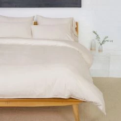 Lulu And Georgia Pom Pom At Home Parker Bamboo Duvet Set New