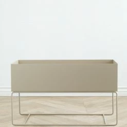 Promo 🥰 Lulu And Georgia Ravine Planter, Taupe - Large ✔️ 8 Lulu And Georgia Ravine Planter, Taupe - Large