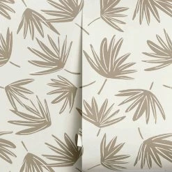 Lulu And Georgia Earth Tones Palms Wallpaper By Rylee + Cru