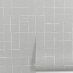 Lulu And Georgia Sarah Sherman Samuel Collection Irregular Grid Wallpaper By Sarah Sherman Samuel