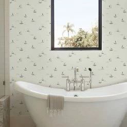 Lulu And Georgia Walls Sailboat Wallpaper By Rylee + Cru