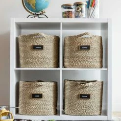 Lulu And Georgia Seagrass Bin By NEAT Method Décor