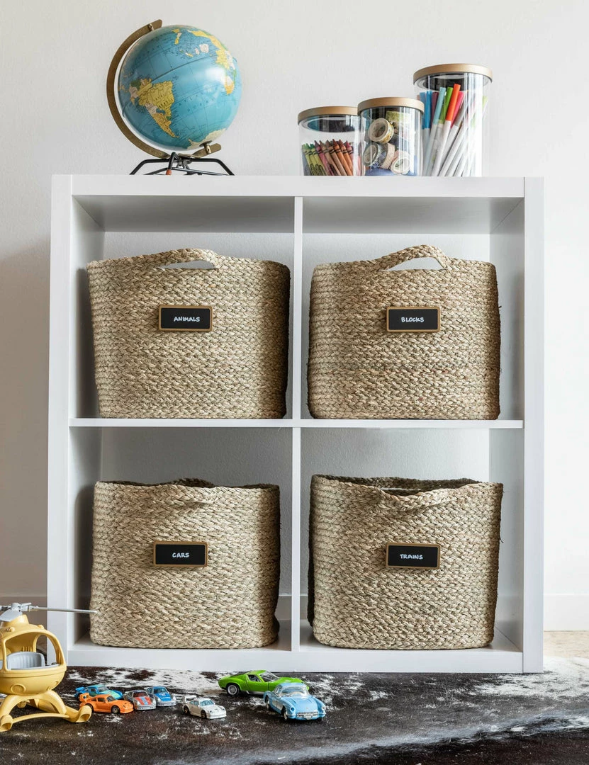 Cheap 🌟 Lulu And Georgia Seagrass Bin By NEAT Method Décor 💯 3 Lulu And Georgia Seagrass Bin By NEAT Method Décor