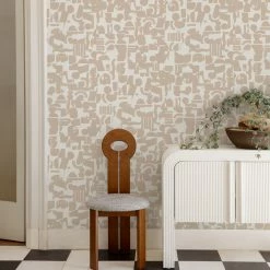Lulu And Georgia Sarah Sherman Samuel Collection Organic Shapes Wallpaper By Sarah Sherman Samuel
