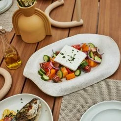 Lulu And Georgia Manta Oval Platter By SIN Organic Harmony Collection