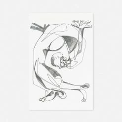 Lulu And Georgia 'Stretch' Print By Adrian Brandon Walls