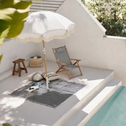 Lulu And Georgia Premium Beach Umbrella By Business & Pleasure Co. Outdoor Collection