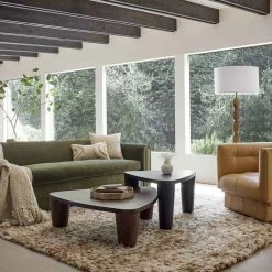 Lulu And Georgia Tegan Moroccan Shag Rug Earth Tones