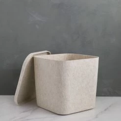 Lulu And Georgia The Sculpted Bin With Lid By SortJoy