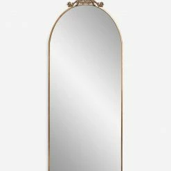 Lulu And Georgia Tulca Narrow Floor Mirror Curved + Rounded