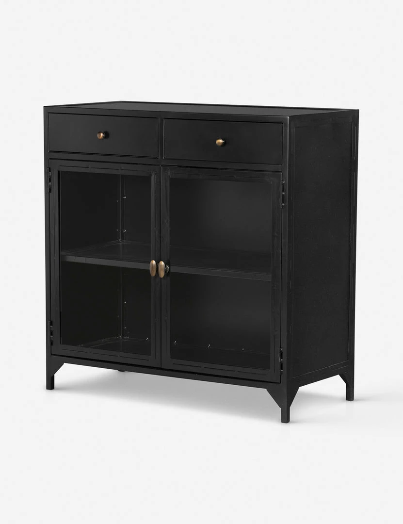 Discount 🤩 Lulu And Georgia Malcom Small Curio Cabinet New 🤩 4 Lulu And Georgia Malcom Small Curio Cabinet New