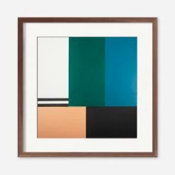 Lulu And Georgia Walls 'White Wood 3' Print By Sarah White