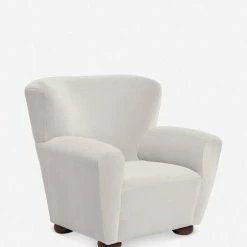 Lulu And Georgia Bouclé + Textural Fabric Avery Accent Chair