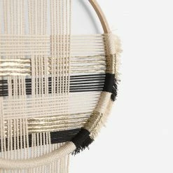 Lulu And Georgia Bouclé + Textural Fabric Studio Nom Zula Wall Hanging