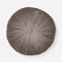 Lulu And Georgia Monroe Velvet Round Pillow Nina Freudenberger Collection