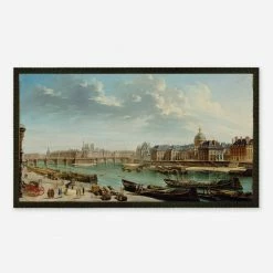 Lulu And Georgia 'A View Of Paris With The Ile De La Cité' Wall Art By Jean-Baptiste Raguenet Walls