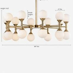 Lulu And Georgia Lighting Abernathy Chandelier