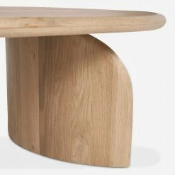 Lulu And Georgia Ada Oval Coffee Table, Natural Élan Byrd Collection