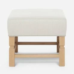 Lulu And Georgia Earth Tones Ambleside Ottoman By Ginny Macdonald