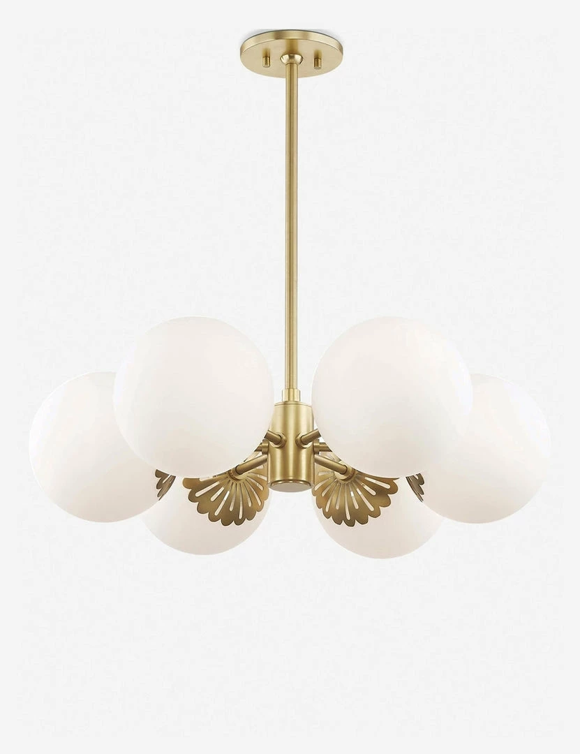 New โ๏ธ Lulu And Georgia Annetta Chandelier Curved + Rounded ๐ 3 Lulu And Georgia Annetta Chandelier Curved + Rounded