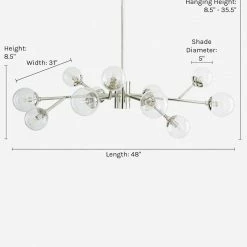 Lulu And Georgia Dallas Chandelier By Arteriors