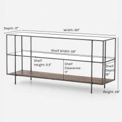 Lulu And Georgia Asher Console Table